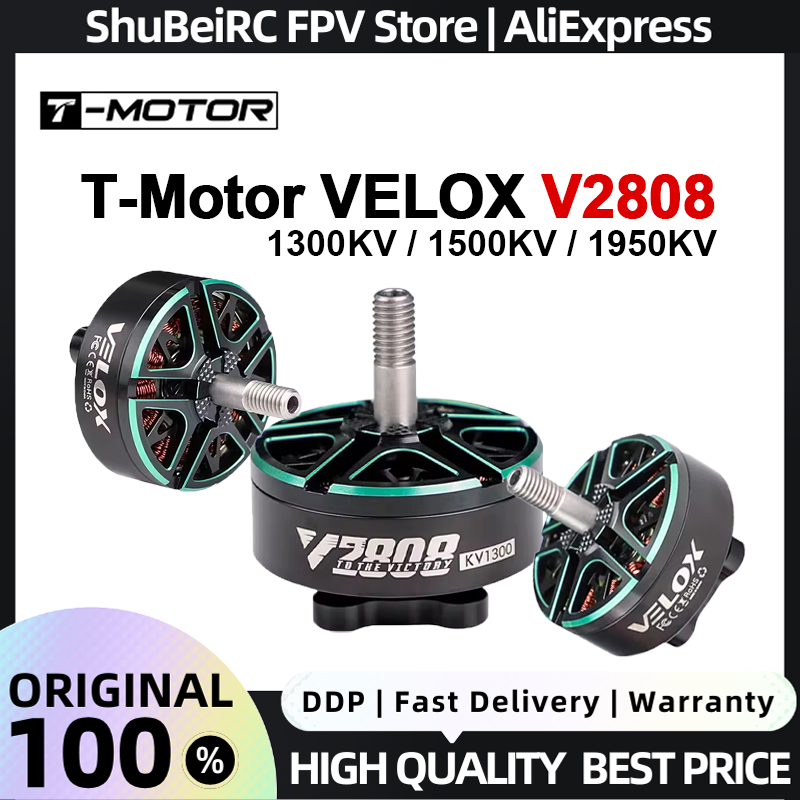 Geprc Rad Vtx 5.8G 2.5W - T-Motor VELOX V2808 Brushless Motor 1300kv
