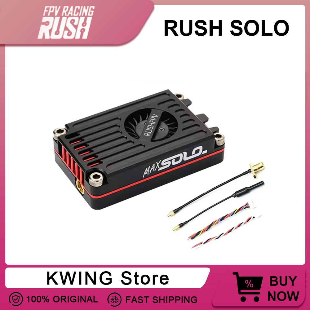 RUSH MAX SOLO 5.8GHz 2.5W VTX  - Rushfpv Rush Max Solo 5.8G 2.5W Vtx recension och pris