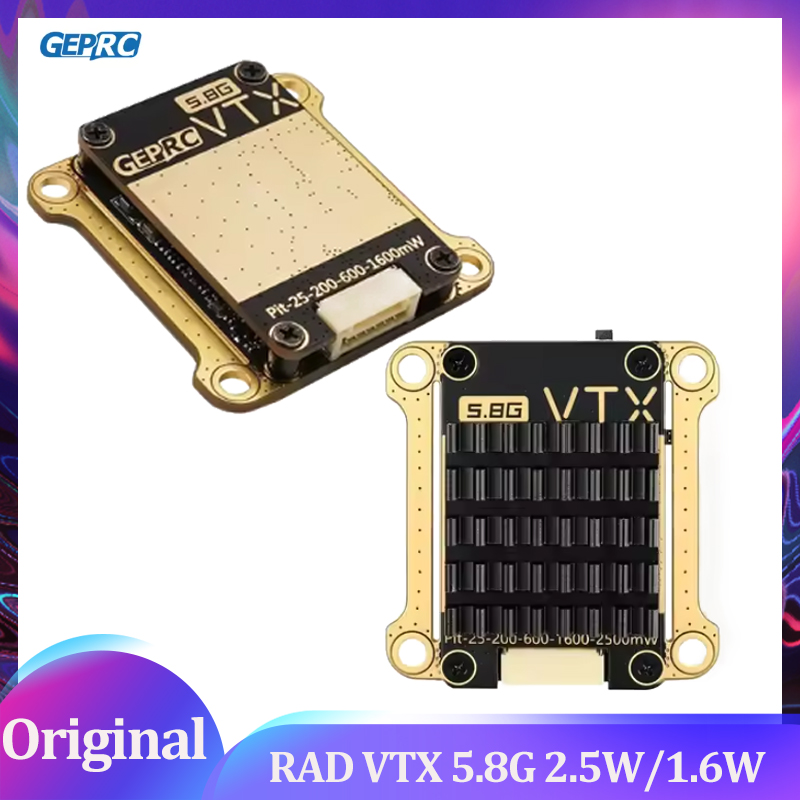 GEPRC RAD VTX 5.8G 1.6W 2.5W 4 - Geprc Rad Vtx 5.8G 2.5W recension och pris
