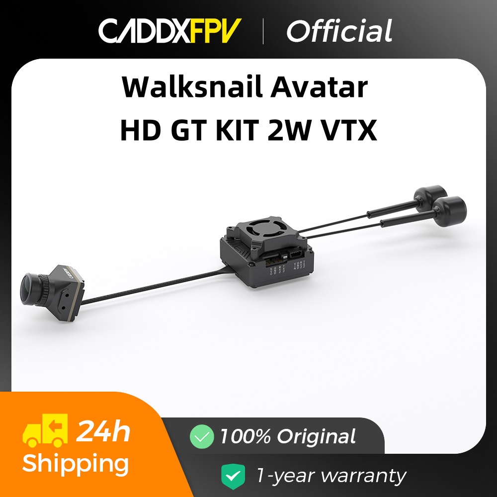 Caddxfpv Walksnail Avatar GT K - Walksnail Avatar Gt Kit 2W Vtx recension och pris