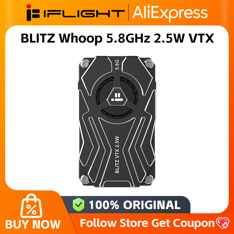 IFlight BLITZ Whoop 5.8G/4.9G  - Iflight Blitz 1.6W 5.8G Vtx recension och pris