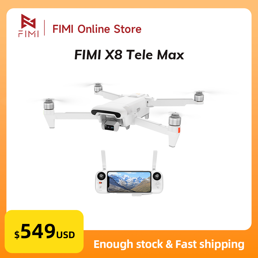 FIMI X8 Tele Max Drone 4K Prof - Skyzone Sky04X Pro Oled Fpv Goggles recension och pris
