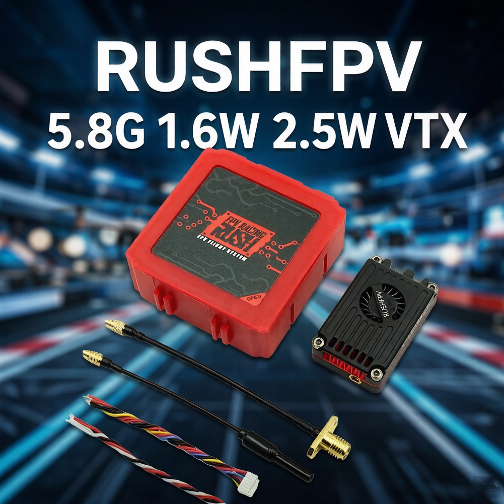 RUSHFPV RUSH MAX SOLO / TANK S - Rushfpv Rush Max Solo 5.8G 2.5W Vtx recension och pris